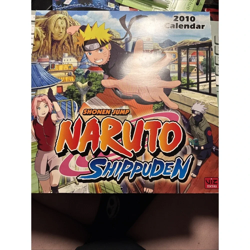 2010 Naruto Shippuden Calendar  Used